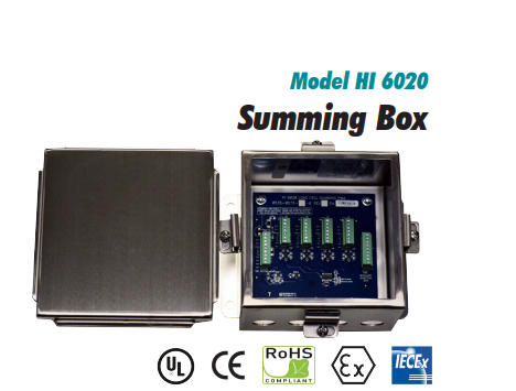 HI6020IT 6020JB接線盒 美國hardy哈帝稱重接線盒