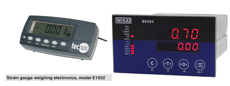 E1932應變式電子稱重設備 B6494工業mV/V級測量儀表帶多功能顯示器 德國威卡wika